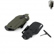 Fondina rigida 354DO ALS per pistola tipo glock ranger green tmc (tmc3029-rg)