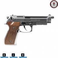 Pistola a gas scarrellante gpm92 gp2 limited edition silver g&g (gg-m92-gp2s)