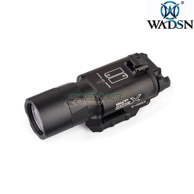 Torcia x300 sf black wadsn (wd04004-bk-lo) Torcia x300 sf black wadsn (wd04004-bk-lo)