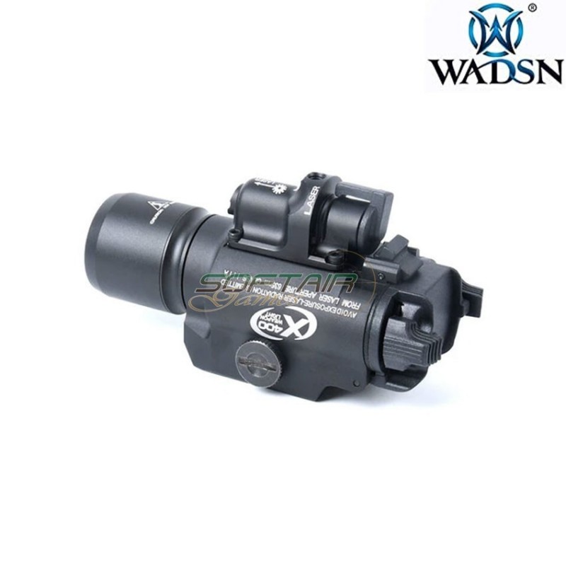 Flashlight x400 sf black wadsn (wd04005-bk-lo)