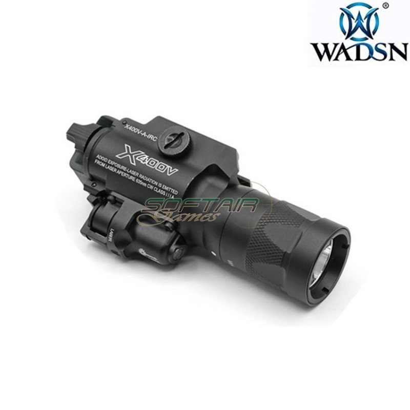 Flashlight x400 vampire sf black wadsn (wd04020-bk-lo)