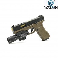 Flashlight x400 vampire sf black wadsn (wd04020-bk-lo)