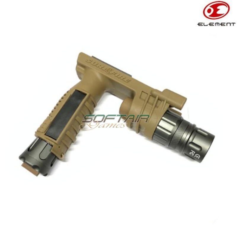 Impugnatura A Torcia M900a Led dark earth element (el-ex451-de-lo)