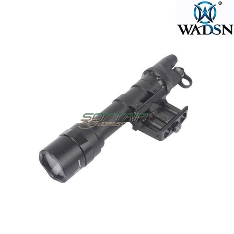 Torcia m612U sf c/rm45 offset mount black wadsn (wex444-bk-lo)