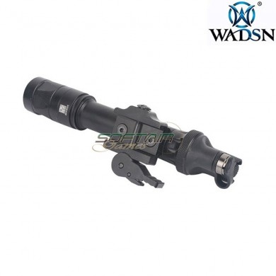 Flashlight m622V sf w/adm mount black wadsn (wex447-bk-lo)
