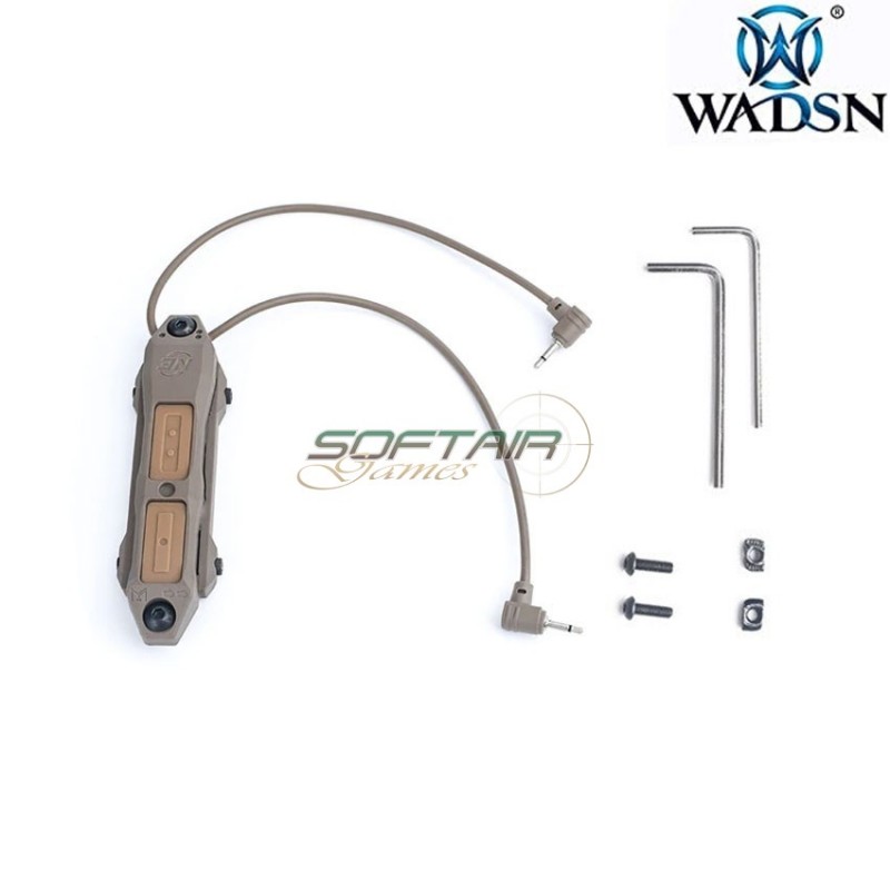 Tactical Augmented dark earth Double Pressure Switch wadsn (wne04058-de) Tactical Augmented dark earth Double Pressure Switch wadsn (wne04058-de)