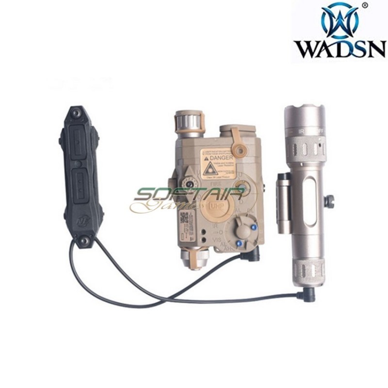Tactical Augmented dark earth Double Pressure Switch wadsn (wne04058-de) Tactical Augmented dark earth Double Pressure Switch wadsn (wne04058-de)