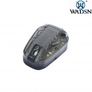 Hel-star 6 gen. iii helmet light black base & green light wadsn (wd03001-bk-gr)