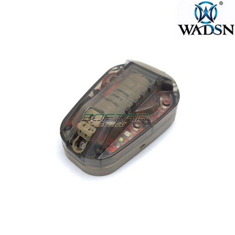 Hel-star 6 gen. iii helmet light dark earth base & red light wadsn (wd03001-de-red)