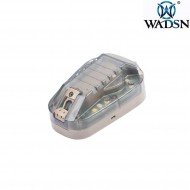 Hel-star 6 gen. iii helmet light dark earth base & green light wadsn (wd03001-de-gr)