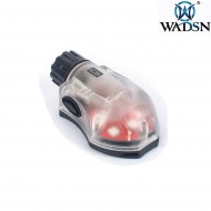 Manta Strobe Black base & red light wadsn (wd03002-bk-red)