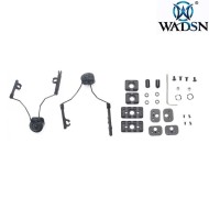 Comtac arc rail adapters black for helmet wadsn (wz166-bk)