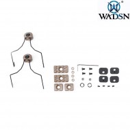Sordin arc rail adapters dark earth for helmet wadsn (wz169-de)