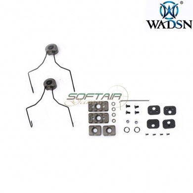 Sordin arc rail adapters olive drab per elmetto wadsn (wz169-od)