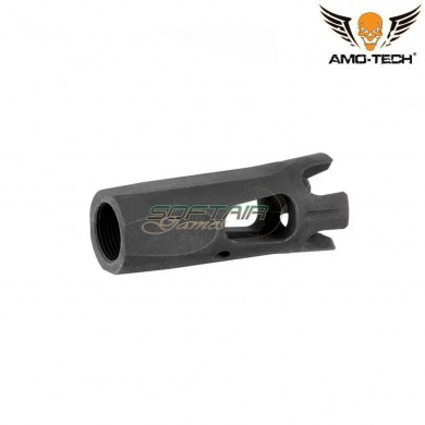 Spegnifiamma battlearms thumper black 14mm ccw amo-tech® (amt-h111-bk)
