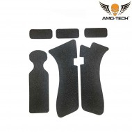Non-slip Rubber Texture black Grip adesivo Cover per Glock amo-tech® (amt-as.p1-bk) Non-slip Rubber Texture black Grip adesivo Cover per Glock amo-tech® (amt-as.p1-bk)