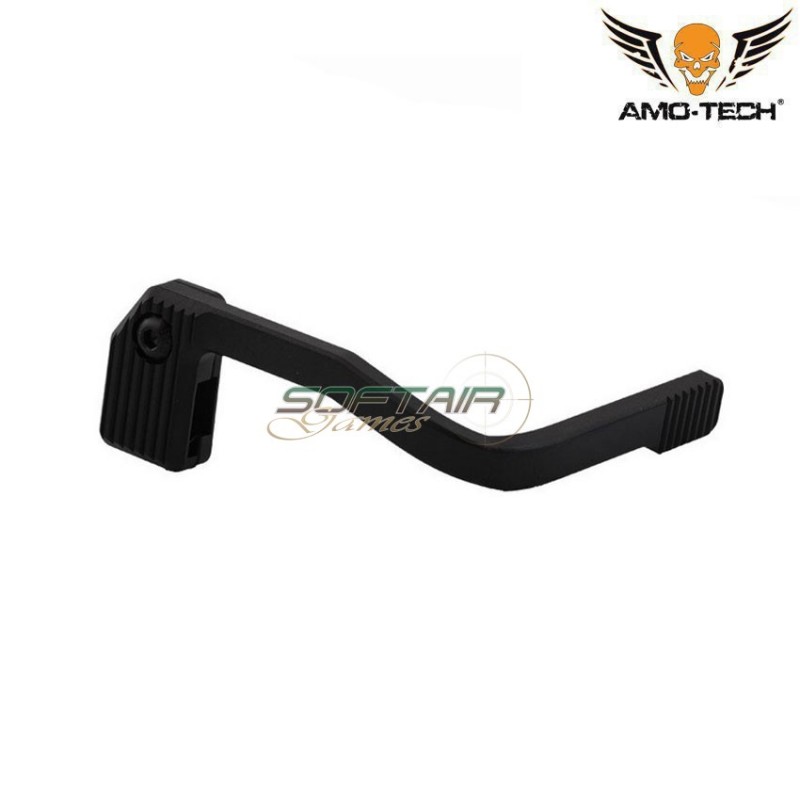 Bad Lever Style Ar15/m16 Bolt Catch Ambidextrous Black amo-tech® (amt-as.m108-bkwo)