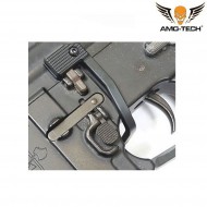 Bad Lever Style Ar15/m16 Bolt Catch Ambidextrous Black amo-tech® (amt-as.m108-bkwo)