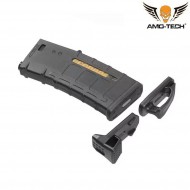 Mid-cap magazine 120bb aeg m4/ar-15 black w/dummy ammo kit B amo-tech® (amt-as.i034-kitb-bk) Mid-cap magazine 120bb aeg m4/ar-15 black w/dummy ammo kit B amo-tech® (amt-as.i034-kitb-bk)