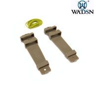 E-lite base case dark earth set 2 pieces wadsn (wex235-de)