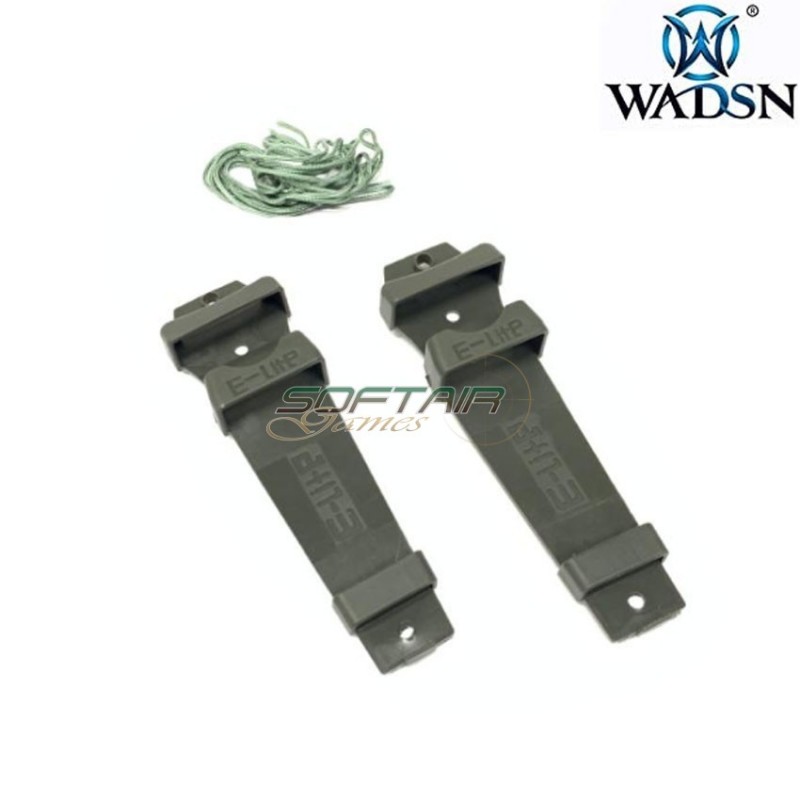 E-lite base case foliage green set 2 pieces wadsn (wex235-fg)