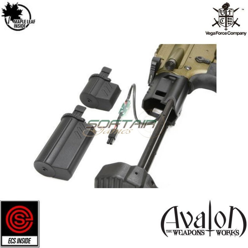 Fucile elettrico avalon calibur ii pdw black vfc (av1-m4_si_xs-bk01)