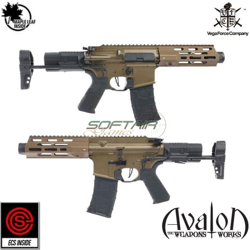 Fucile elettrico avalon calibur ii pdw fde vfc (av1-m4_si_xs-tn01)