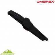 Coltello lama fissa ancho black con custodia rigida alpina sport umarex (um-5.0998.4-bk)