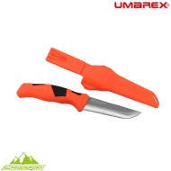 Coltello lama fissa ancho orange con custodia rigida alpina sport umarex (um-5.0998.4-or)