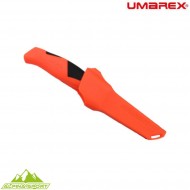 Coltello lama fissa ancho orange con custodia rigida alpina sport umarex (um-5.0998.4-or)