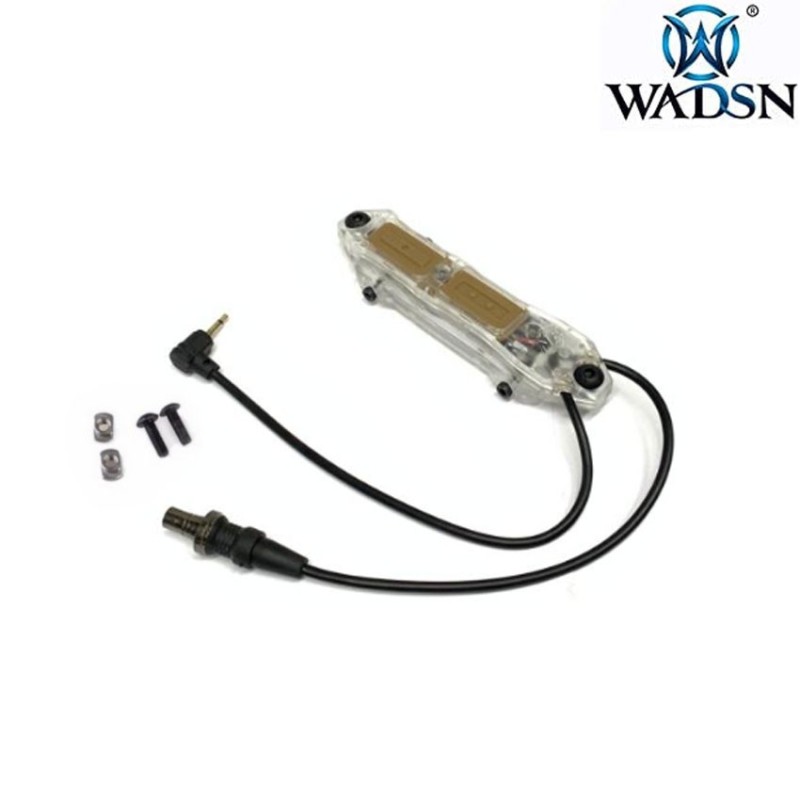 Tactical Augmented dark earth perspective Double Pressure Switch wadsn (wdx014-de)