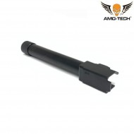 Outer barrel glock 17 black with 14mm ccw thread amo-tech® (amt-p018-bk)