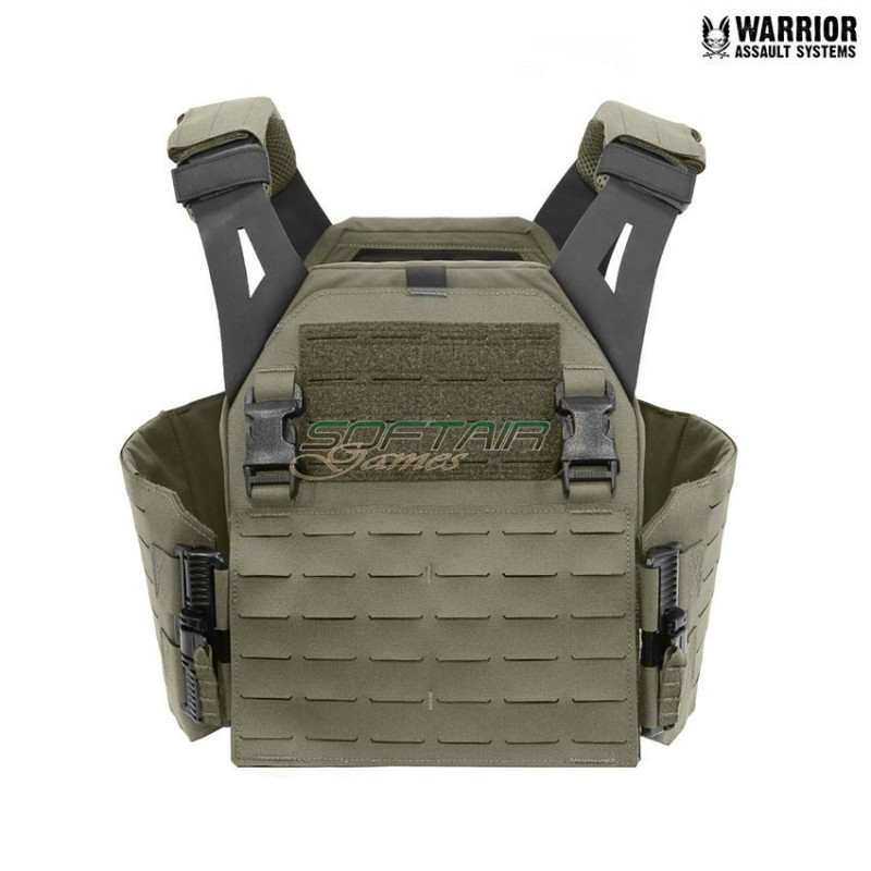 Laser Cut Lpc Low Profile Carrier V1 Solid Sides Ranger green Warrior Assault Systems (w-lc-lpc-v1-rg)
