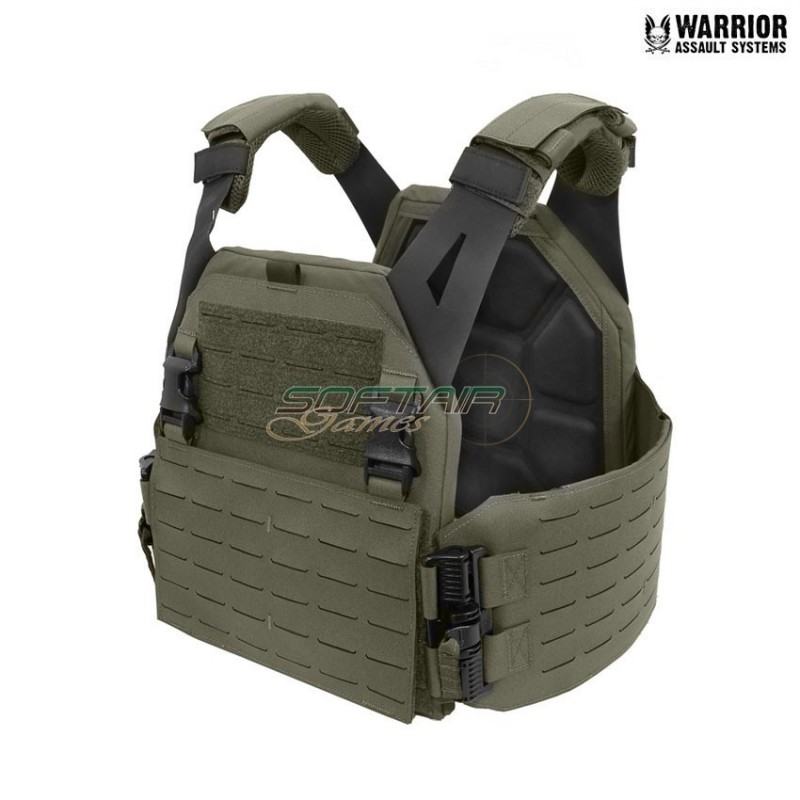 Laser Cut Lpc Low Profile Carrier V1 Solid Sides Ranger green Warrior Assault Systems (w-lc-lpc-v1-rg)