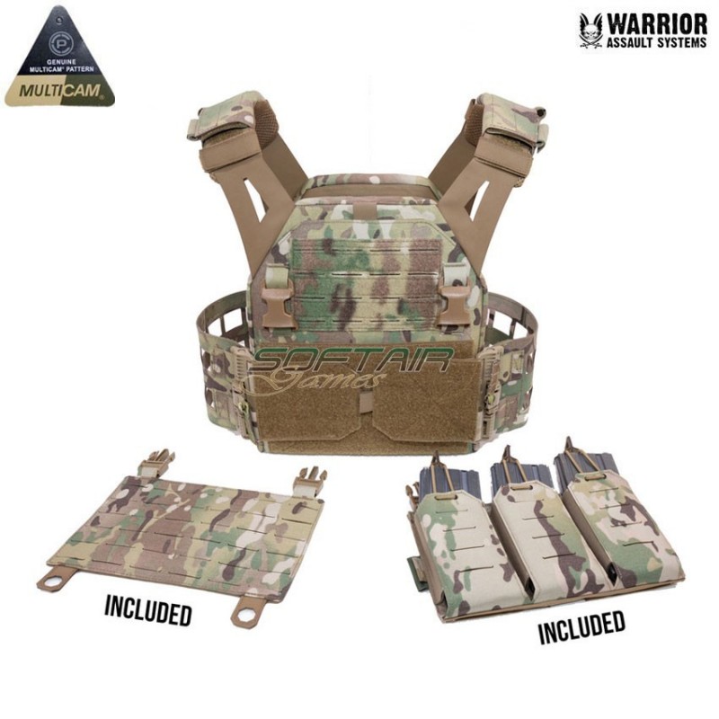 Laser Cut Lpc Low Profile Carrier V2 mk1 Ladder Sides w/triple 5.56 Multicam® Warrior Assault Systems (w-lc-lpc-v2-mk1-mc)