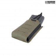 Laser cut Single Fast Open M4 5.56mm Magazine Pouch ranger green Warrior Assault Systems (w-lc-sb-556p-rg)
