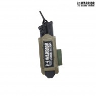 Laser cut single bungee pistol pouch ranger green Warrior Assault systems (w-lc-sbpp-rg)