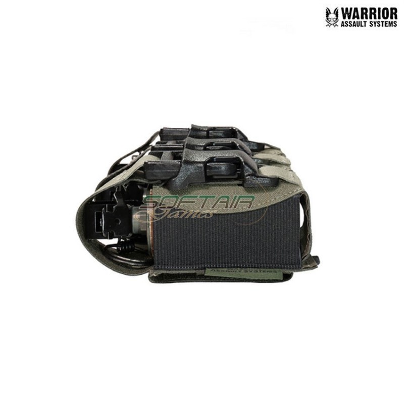 Laser cut tasca triple 40mm Flash Bang ranger green Warrior Assault Systems (w-lc-t40-fbp-rg)
