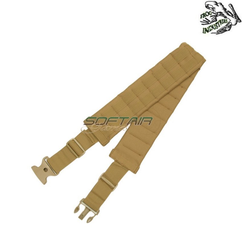 Belt Molle Assault coyote Frog Industries® (fi-241280-tan)