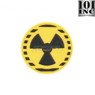 Patch 3d pvc nuclear yellow 101 Inc (inc-2114)