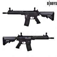 Fucile elettrico m4 keymod metal version black dboys (3381m)