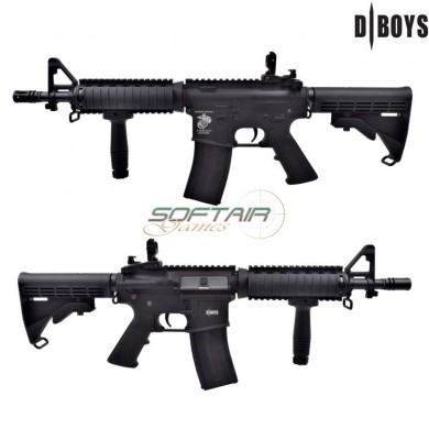 Electric rifle m4 cqbr ris metal version black dboys (5781m)