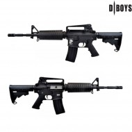 Electric rifle M4a1 metal version black dboys (3681m)