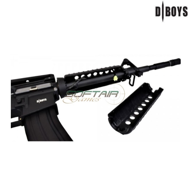 Fucile Elettrico M4a1 metal version black dboys (3681m) - Softair Games -  ASG Softair San Marino