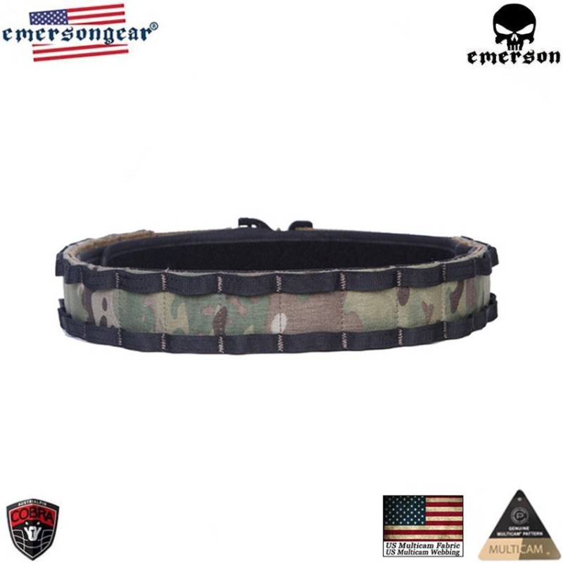 Combat cobra belt 1.75/2" blue label multicam® genuine usa emerson (emb9342mc)