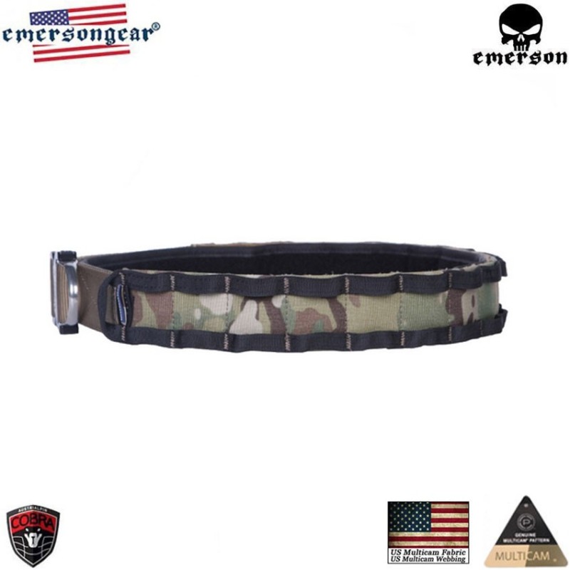 Cintura combat cobra 1.75/2" blue label multicam® genuine usa emerson (emb9342mc)