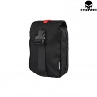 Military First Aid black Pouch Emerson (em6368c)