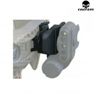 Flashlight helmet mount black emerson (em8850) Flashlight helmet mount black emerson (em8850)