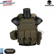 Lbt 6094a Style Plate Carrier Blue Label Ranger Green® Genuine Usa Emerson (emb7440rg)