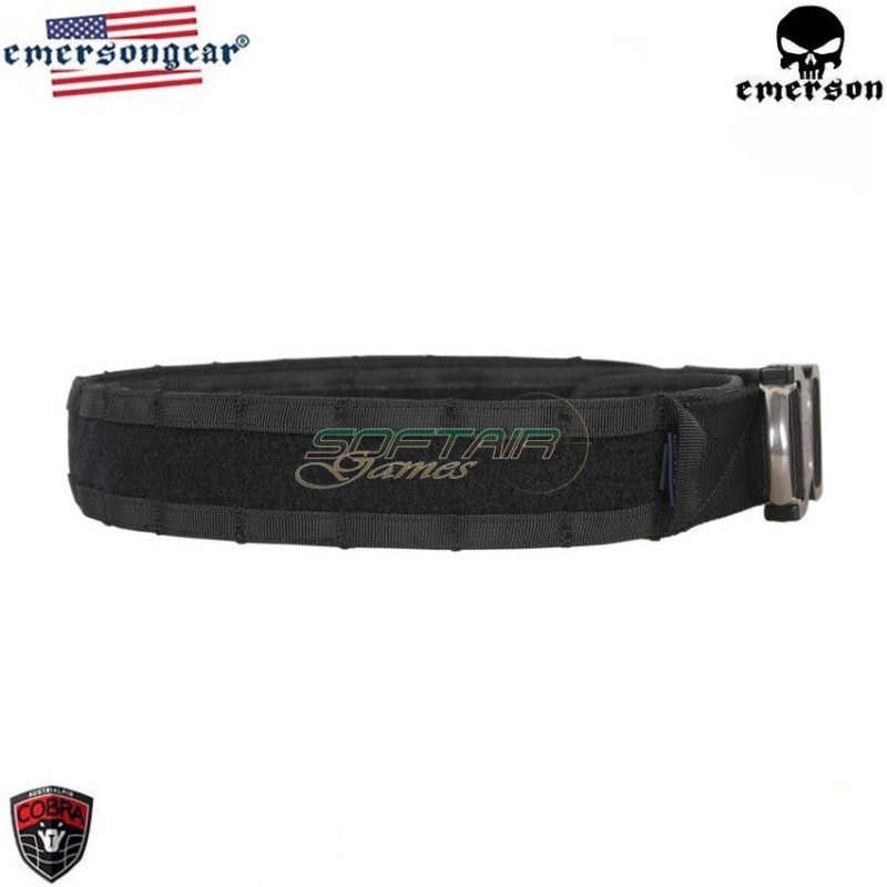 Cintura combat cobra 1.75/2" blue label black emerson (emb9342bk)